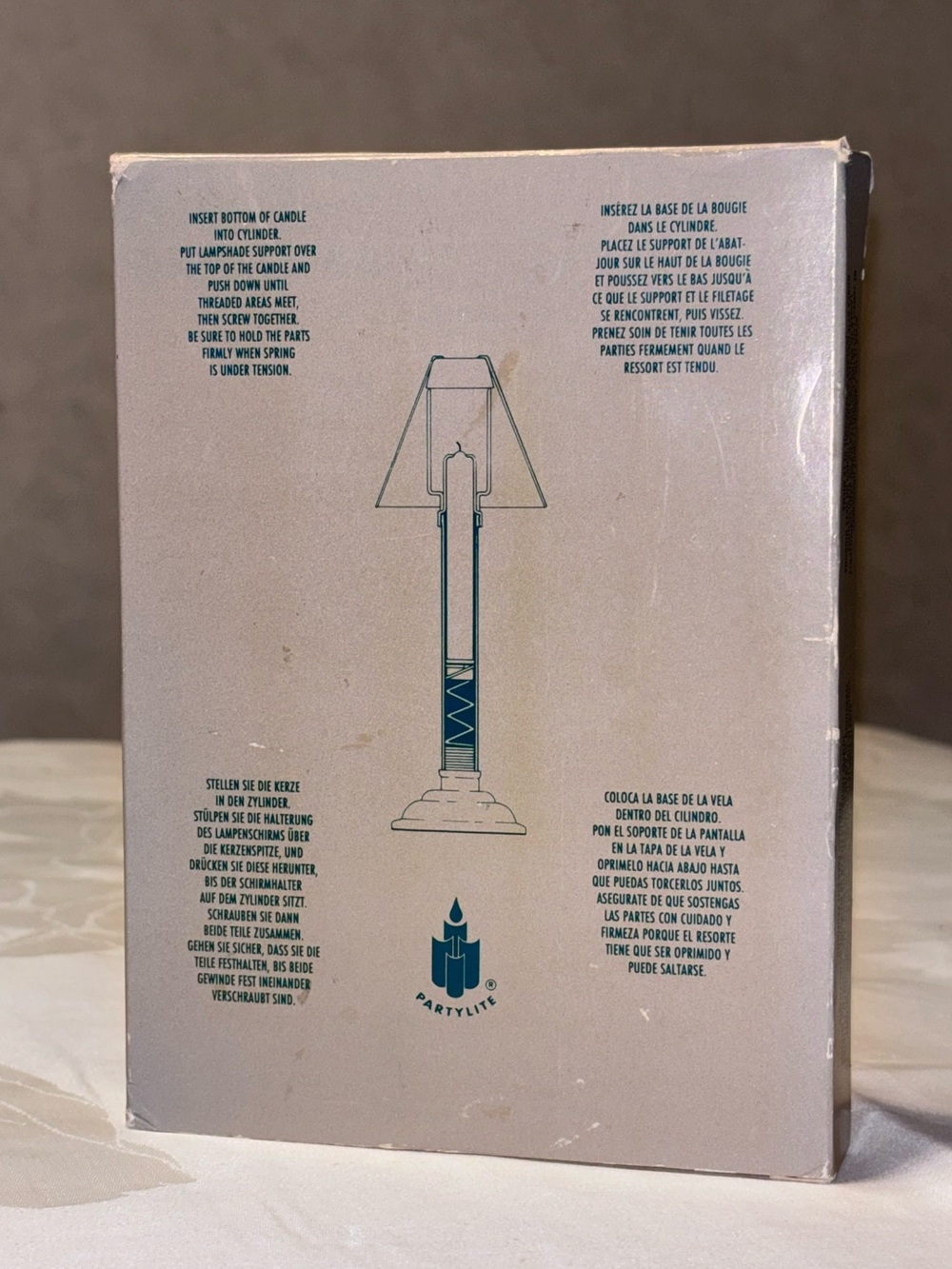 Vintage PartyLite A0211 Spiced Vanilla Utility Candle Refills – Set of 6 - Picture 2 of 13